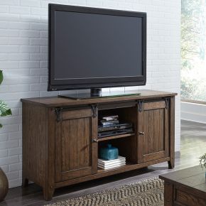Liberty Furniture 210-TV60 Liberty Furniture 210-TV60 Lake House - TV Console - Rustic Brown