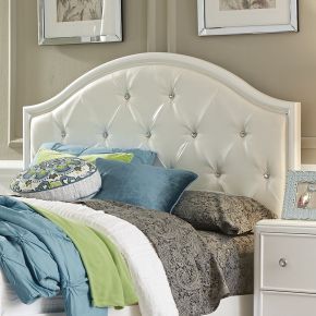 Liberty Furniture 710-BR11HU Stardust - Twin Panel Headboard - White