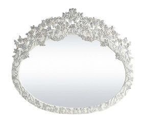 ACME BD00673 Vanaheim - Mirror - Antique White Finish - 58"