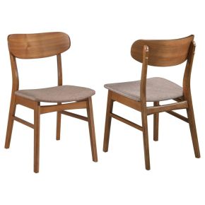 Coaster Fine Furniture 108462 Dortch - Dining Side Chair (Set of 2) - Walnut And Brown