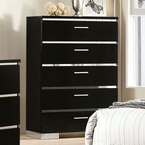 Furniture of America FOA7039C Carlie - Chest - Black