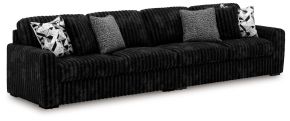 Signature Design by Ashley® 98103S7 Midnight-Madness - 2-Piece Sectional - Onyx