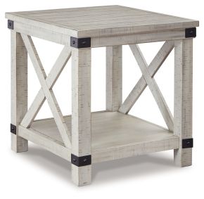 Ashley Furniture T929-3 Carynhurst - Rectangular End Table - Whitewash