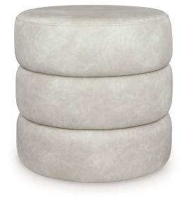 Ashley Furniture A3000792 Ashley Furniture A3000792 Ummi - Swivel Accent Ottoman - Bone