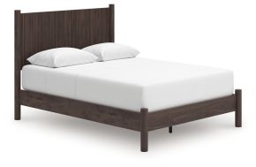 Ashley Furniture PCB2614B6 Pamytta - Queen Panel Platform Bed - Brown
