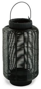 Signature Design by Ashley® A2000563 Evonne - Black - Lantern - Small