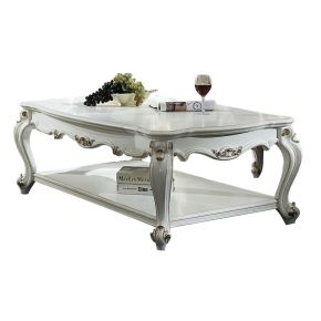 ACME 83460 Picardy II - Coffee Table - Antique Pearl