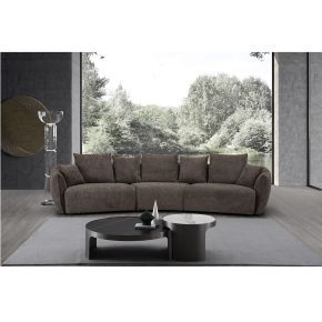ACME LV03250 Bash - Sofa With 7 Pillows - Dark Brown