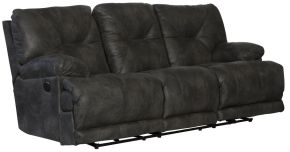 Catnapper 64381-1228/53-3028/53 Voyager - Fabric Power Lay Flat Reclining Sofa - Slate