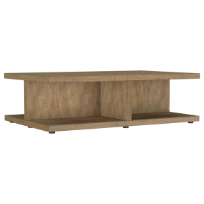 Coaster Fine Furniture 706178 Cortona - Square Engineered Wood Cocktail Coffee Table - Mango