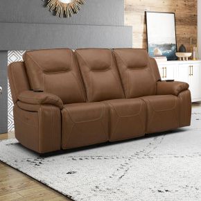 Liberty Furniture 7018BU-33P Callihan - Sofa P3 & ZW - Brown