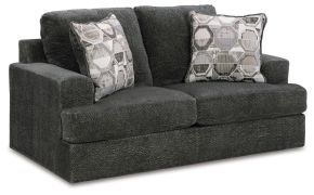 Signature Design by Ashley® 3140235 Karinne - Smoke - Loveseat