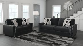 Signature Design by Ashley® 12206/38/35 Gleston - Onyx - 2 Pc. - Sofa, Loveseat