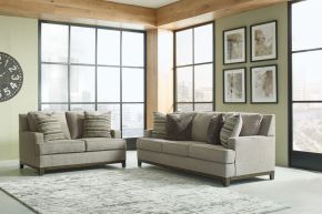 Signature Design by Ashley® 56303/38/35 Kaywood - Granite - 2 Pc. - Sofa, Loveseat
