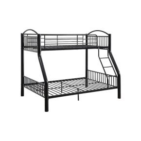 ACME 37380BK Cayelynn - Twin Over Full Bunk Bed - Black