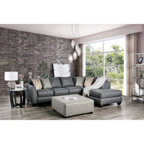 Furniture of America SM5152-SECT Earl - Sectional - Gray