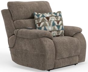 Jackson Furniture Industries 7628207-1963/19-2940/49 Joya - Power Lay Zero Gravity Recliner With Power Adjustable Headrest And CR3 Heat/Massage/Lumbar/ZG - Mushroom