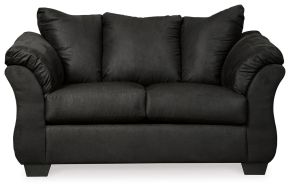 Ashley Furniture 7500835 Darcy - Loveseat - Black