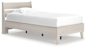 Ashley Furniture EB1864B3 Socalle - Twin Panel Platform Bed - Natural