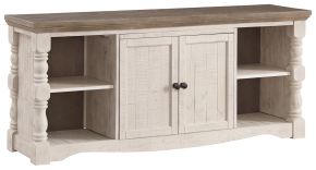 Ashley Furniture W814-30 Havalance - Brown / Beige - Extra Large TV Stand - 2 Doors