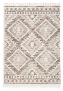 Signature Design by Ashley® R406061 Odedale - Tan / Cream - Large Rug