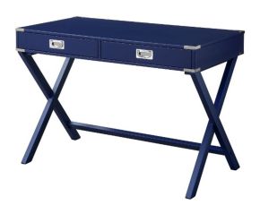 ACME 93008 Amenia - Writing Desk - Navy Blue Finish