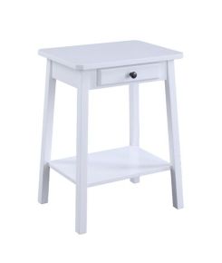 ACME 97859 Kaife - Accent Table - White Finish