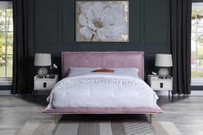 ACME BD00561Q Metis - Queen Bed - Pink Top Grain Leather