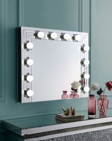 ACME AC00761 Noralie - Wall Decor - Mirrored & Faux Diamonds