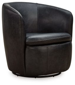 Signature Design by Ashley® A3000702 Kierreys - Midnight - Swivel Chair