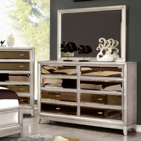 Furniture of America CM7295SV-D Golva - Dresser - Silver