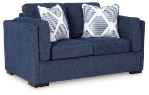 Benchcraft® 5450235 Evansley - Loveseat - Navy