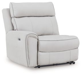 Signature Design by Ashley® PC9880258 Social Pointe - LAF Zero Wall Power Recliner - Pearl / Ash