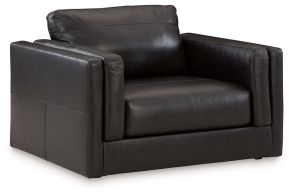 Ashley Furniture 5740523 Amiata - Chair And A Half - Onyx