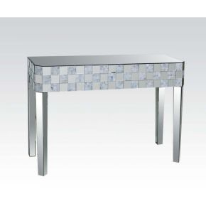 ACME 90244 Nasa - Console Table - Mirrored & Mother of Pearl