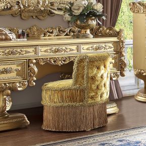 ACME BD01478 Bernadette - Vanity Stool - Gold