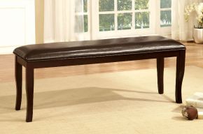 Furniture of America CM3024BN Woodside - Bench - Dark Cherry / Espresso