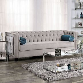 Furniture of America SM2283-SF Silvan - Sofa - Gray