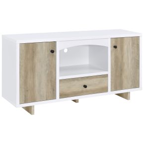 CoasterEveryday 950405 Dalton - 2 Door Storage Credenza - White And Distressed Pine