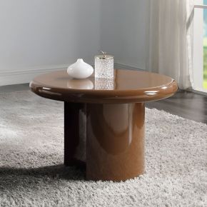ACME LV03896 ACME LV03896 Ronald - End Table - Brown High Gloss