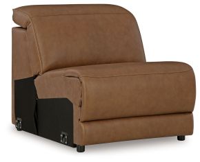 Signature Design by Ashley® PCU1070046A Magic Man - Armless Chair With Manual Headrest - Caramel