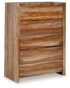 Ashley Furniture B790-46 Dressonni - Five Drawer Chest - Brown