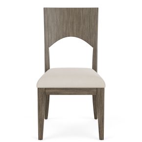 Riverside Furniture 87157 Sariel - Upholstered Side Chair (Set of 2) - Dark Brown