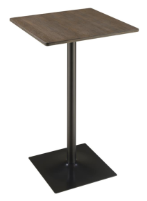 CoasterEveryday 100730 Cavalier - Square Pub Height Bistro Bar Table - Dark Elm