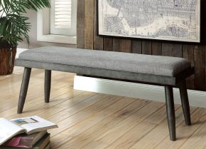 Furniture of America CM3360BN Vilhelm - Bench - Gray