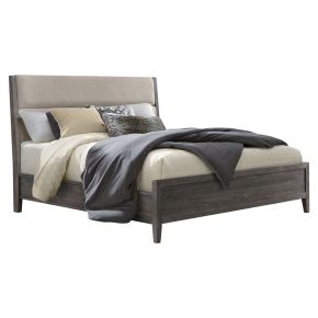 Intercon PO-BR-9550K-BDL-C Portia - King Upholstered Bed - Brushed Brindle