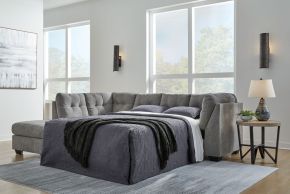 Signature Design by Ashley® 5530583 Marleton - Raf Full Sofa Sleeper - Gray