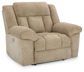 Ashley Furniture 6930582 Tip-Off - Power Recliner With Adj Headrest - Wheat