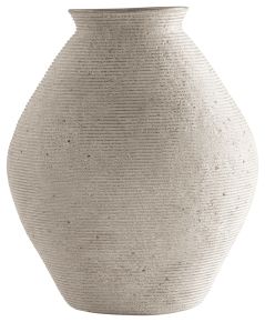 Signature Design by Ashley® A2000513 Hannela - Vase - Small - Antique Tan