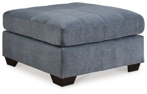Signature Design by Ashley® 5530308 Marleton - Oversized Accent Ottoman - Denim